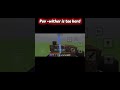 pov-wither is to hard #minecraft #shorts