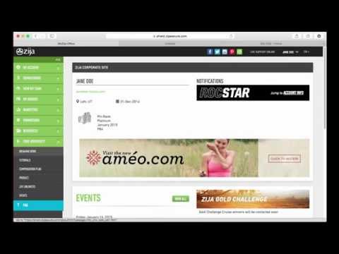 Zija Back Office Tutorial