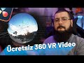 ÜCRETSİZ 360 VR Video Düzenleme | Davinci Resolve 17 Dersleri