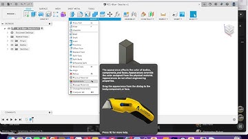 Fusion Puzzle Cube 1-Getting the puzzle cube started in Fusion