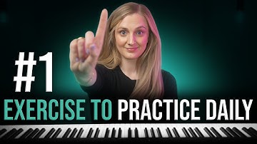 Practice THIS Exercise EVERY SINGLE DAY - Beginner Piano Lesson