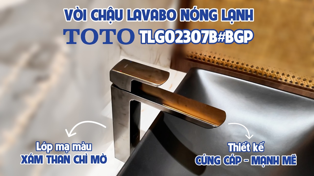Vòi lavabo nóng lạnh GR TOTO TLG02307V