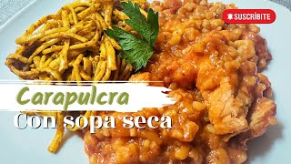 CARAPULCRA CON SOPA SECA | receta peruana paso a paso 🇵🇪