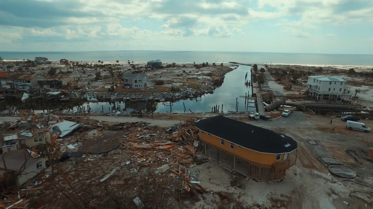Deltec Home after Hurricane Michael - Mexico Beach, FL