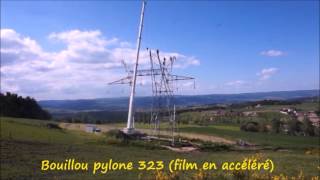 saint maurice de lignon construction de la ligne tres haute tension