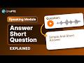 Answer Short Question in PTE Speaking Explained | High Score Tips &amp; Tricks | PTE Academic