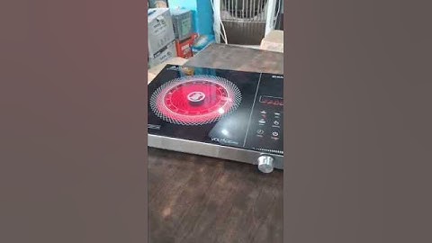 Bajaj Infrared Induction 2200W (All Types Of Utensil) 🤠How to use Bajaj Infrared Induction #shorts