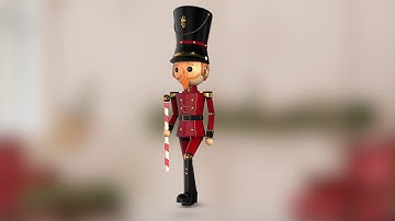 Nutcracker 3D Model Preview