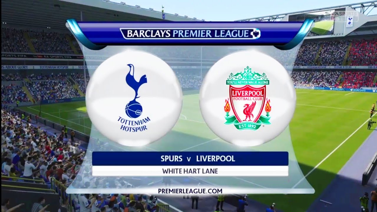FIFA 16_|Tottenham Hotspur vs Liverpool| |BPL| |Matchday 9| |White Hart Lane| 