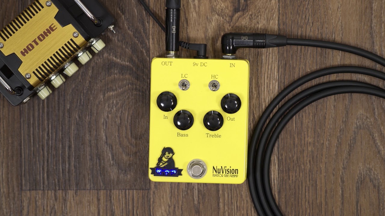 Lighting Boy Audio NuVision Instrument Preamp YouTube