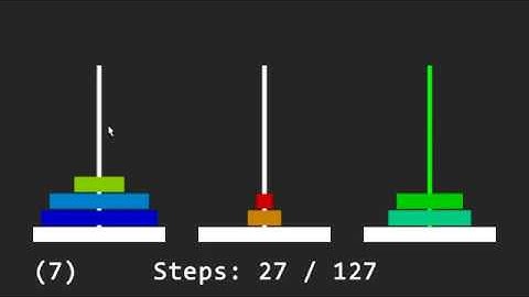 Towers of Hanoi (Emulating 2009)