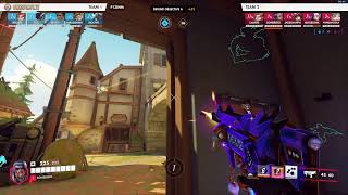 Eichenwalde Smooth Sombra Attack by SOMBRERO — Overwatch Replay P1ZENM