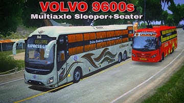 VOLVO 9600 MULTIAXLE SLEEPER+SEATER FOR BUSSID_ CRS GARAGE OFFICIAL_DETAIL REVIEW_FREE MOD_DOWNLOAD