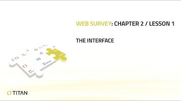 Boost Your Skills/ Web Survey 101: Chapter 2 - Lesson 1