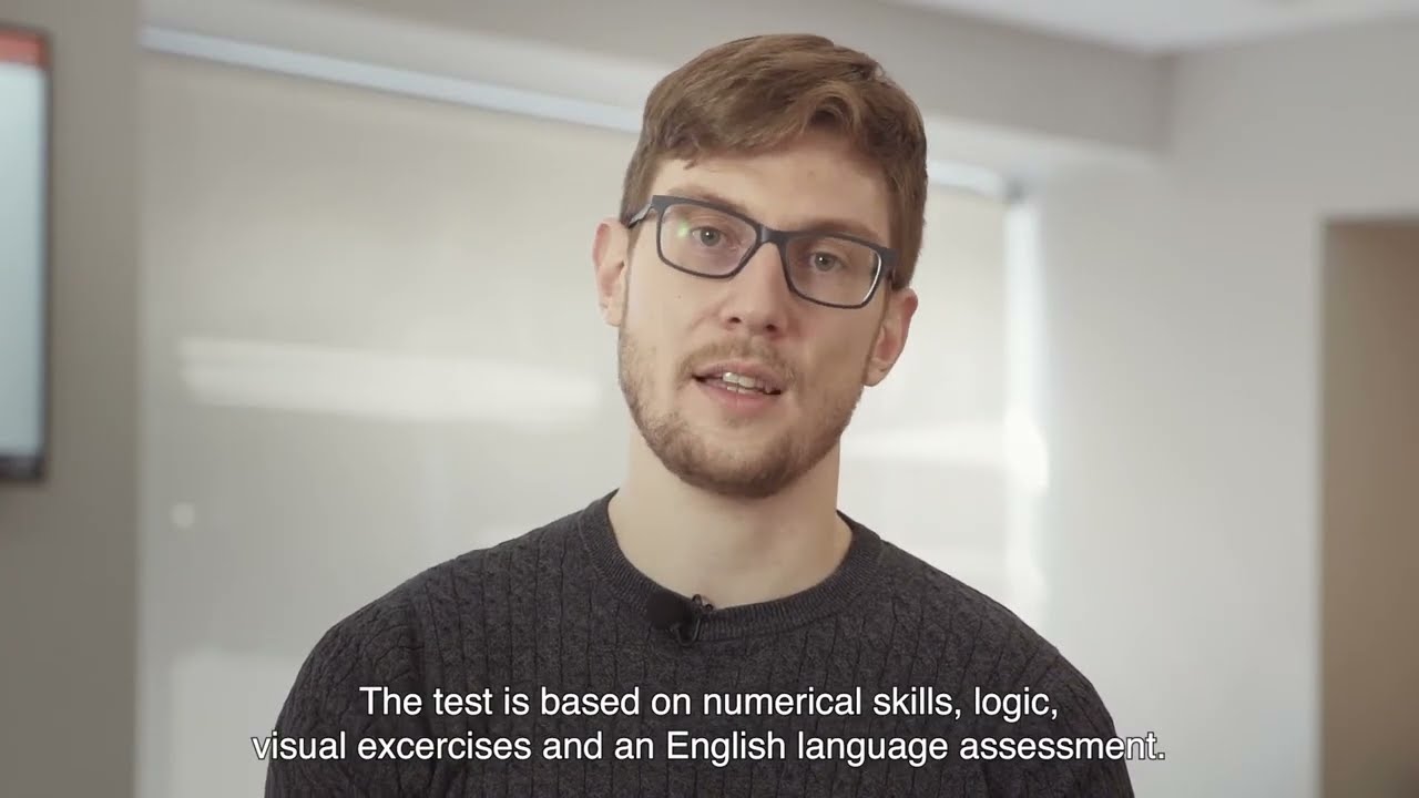 Admissions test with David Savic