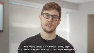 Admissions test with David Savic