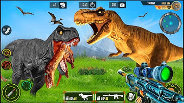 Real Dino Hunting Gun Games 3D – Dino Game – Android Gameplay