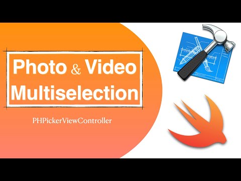 Photo library multi selection in Swift - PHPickerViewController | Swift tutorial | iOS Development