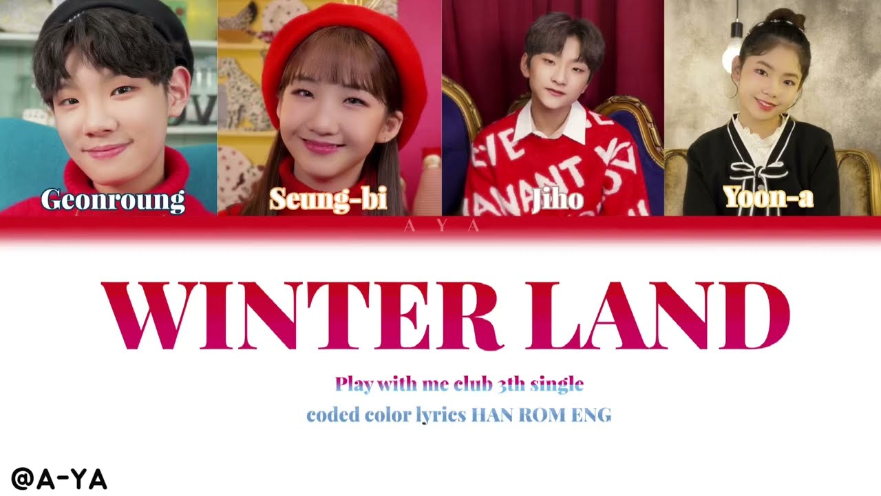 Play With Me Club - Winter Land│3rd Digital Single(4K) 