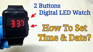 How to Set a Digital Watch: What Do Those 4 Buttons Do, Anyway?