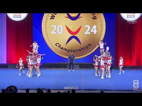 Team México All Girl Premier ICU World Cheerleading Championship 2024 Semi Finals