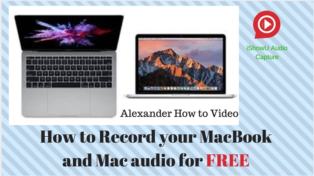 how to screen record on macbook pro with sound