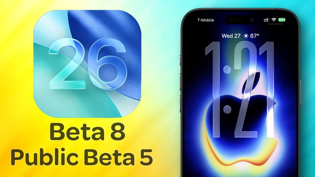 iOS 26 Beta 8 And Public Beta 5- Performance And Battery Life! - YouTube
