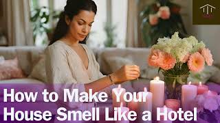 HOW TO MAKE YOUR HOUSE SMELL LIKE A HOTEL | Luxury Lifestyle