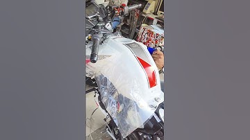 Apache RTR 160 bike #lamination