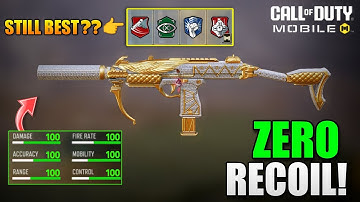 USS 9 "0 RECOIL" GUNSMITH BUILD | Best USS9 Gunsmith Loadout | Season 5 COD Mobile