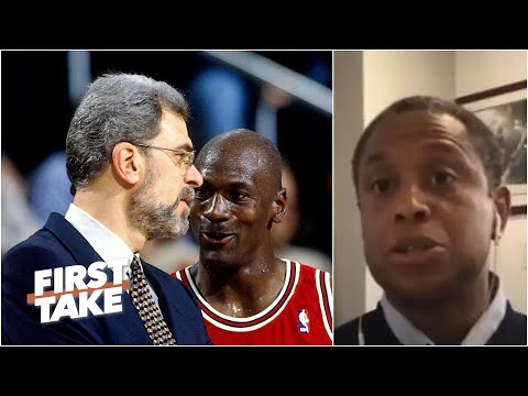 B.J. Armstrong explains why Michael Jordan was so committed to Phil Jackson | First Take