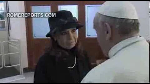 Pope Francis writes message to Cristina Kirchner