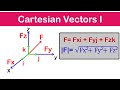 07  cartesian vectors and direction cosines 1  example 1