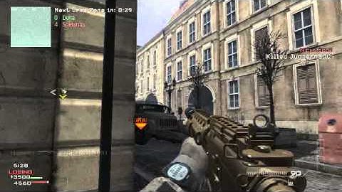 COD MW3 complete the Dominos & Return to sender challenge at the same time (Top view)