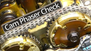 How To Check Cam Phasers GM 3.6L GDI V6 O8 CTS  (2.8/3.0/3.2)