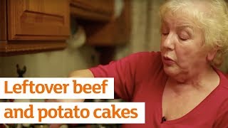 Pam Clarkson's leftover beef and potato cakes | Recipe | Sainsbury's