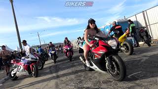MOTOLAGUNA 2021 pt. 01 - GIRLS Taking Over THE BIKE MEETING riding SUPERBIKES!