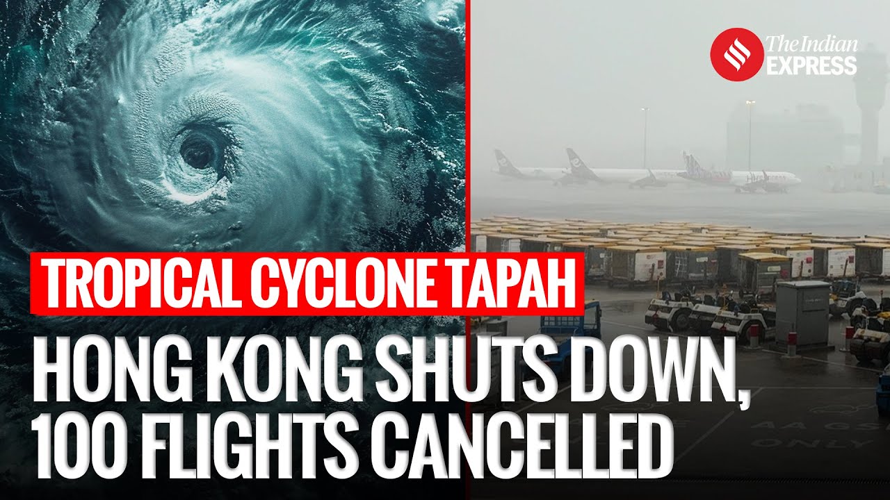 Hong Kong Cyclone: Tropical Cyclone Tapah Skirts Hong Kong; 100 Flights Canceled, 800 Delayed