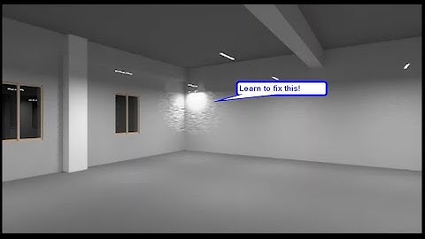 Tutorial: Light Source Positioning & Rendering Artifacts