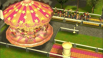 RCT3 Building The Amazing Park ep.2 Beginning Kiddy Land