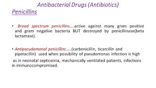 Anti infective therapy
