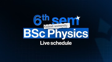 6th Semester BSc Physics | One Shot Series | Calicut University