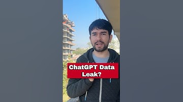 ChatGPT Data Leak 👺 #openai