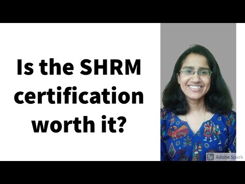 Is the SHRM certification worth it?