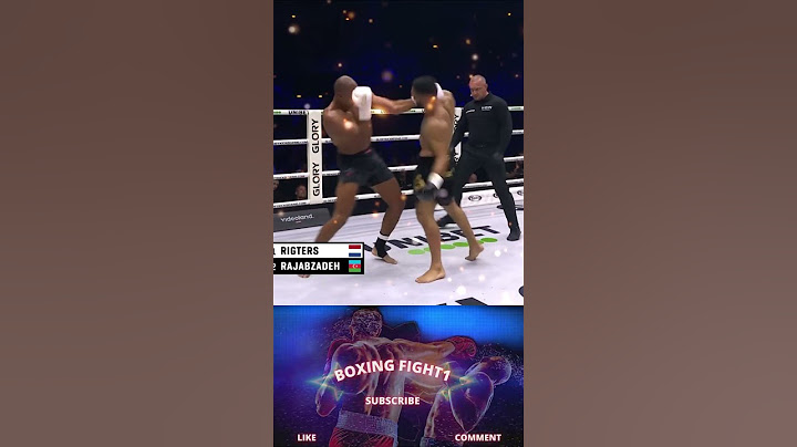 Bahram Rajabzadeh vs Levi Rigters 2  #glory95 #fighting #rajabzadeh #rigters