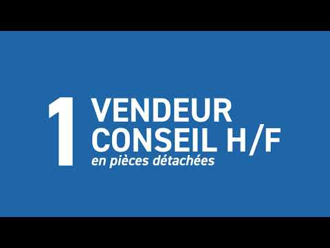 Miniature de la vidéo Offre d'emploi - Vendeur conseil H/F en pièces détachées