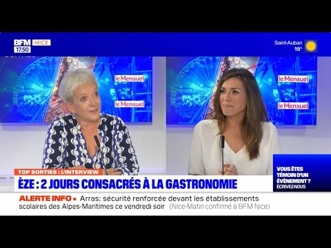 Élizabeth Moraglio et Chimène Badi dans "Top Sorties" BFM Côte d'Azur du 13 octobre 2023 📺