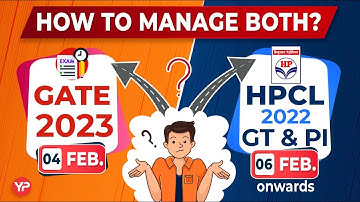 Easiest way to manage HPCL GT & Interview with GATE 2023 Exam | Strategy to crack HPCL GT & PI