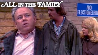 Archie Gets Embarrassed At The Polling Station (ft Carroll O'Connor) | All In The Family