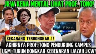 FINISHED!! PROF. TONO SHOWS NEW PROOF OF JKW'S DIPLOMA, UGM RECTOR MUST TAKE RESPONSIBILITY NOW ⁉️